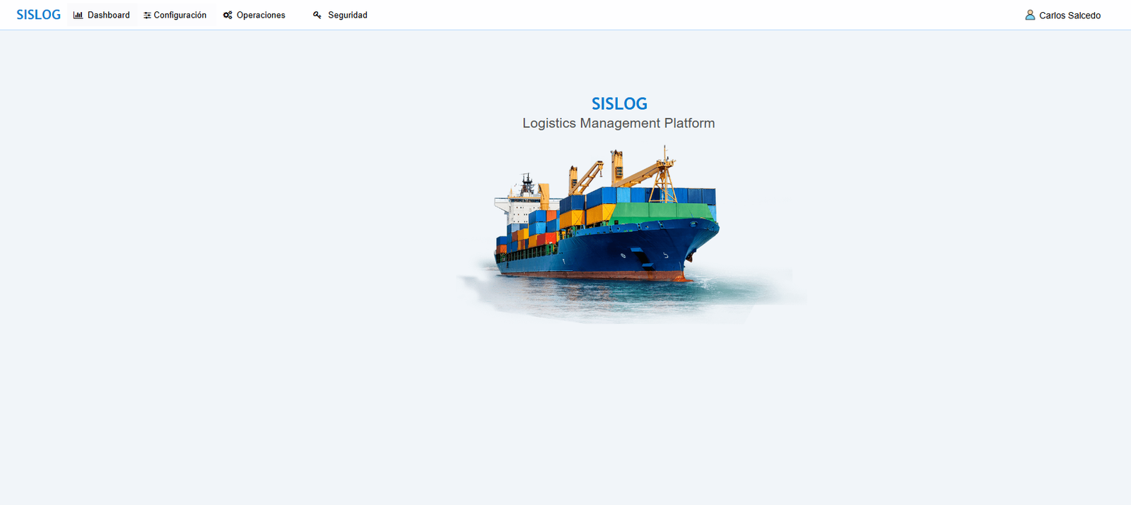 Sislog Platform Dashboard